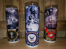 Load image into Gallery viewer, Military Branch Tumbler
